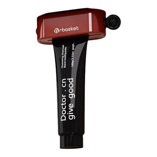 镜柜底磁吸挤牙膏神器壁挂式柜下护手霜牙膏挤压器浴室儿童牙膏架