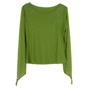 新疆舞蹈服上衣基础练功服民族舞古典舞服维吾尔族舞蹈服装女式款