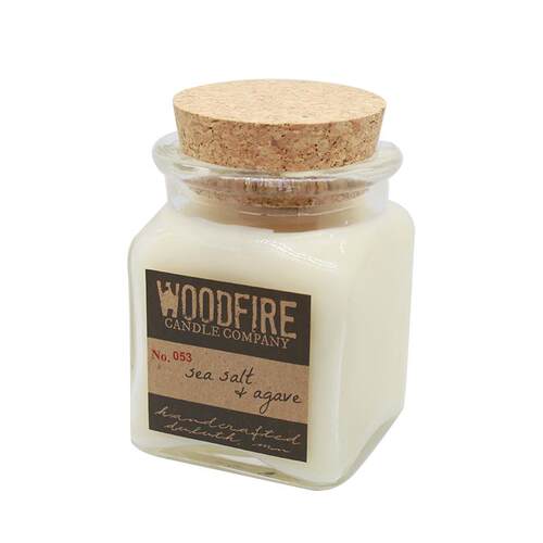 清舍礼物美国原装进口woodfire手工香薰蜡烛家用室内持久安神助眠
