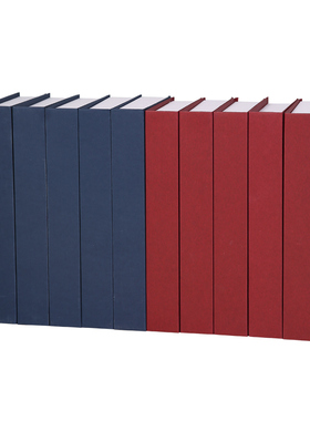 简约纯色仿真书装饰品摆件