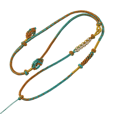 花素原创手工精编吊坠绳