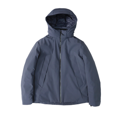 高端线 鼎级球状90白鹅绒 防风防泼水 冬季男极地御寒连帽羽绒服