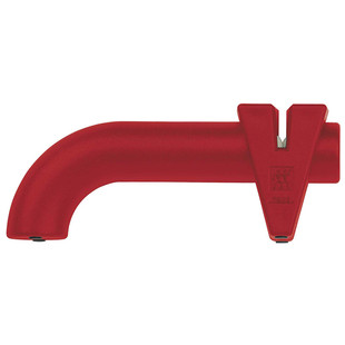 德国造原装进口正品 双立人 红色磨刀器 磨刀石磨刀棒 32590-300