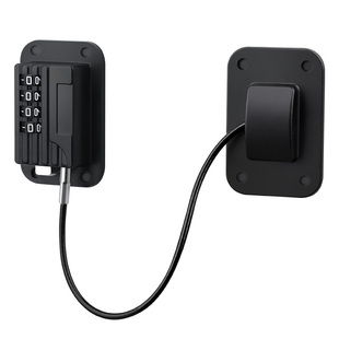 免打孔冰箱锁安全锁密码锁防盗商专用抽屉锁柜子锁柜推拉门锁儿童