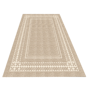 高端定制进门地垫入户门垫美式简约家用地毯可裁剪复古风玄关脚垫