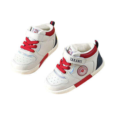 泰兰尼斯冬季加绒防滑学步鞋