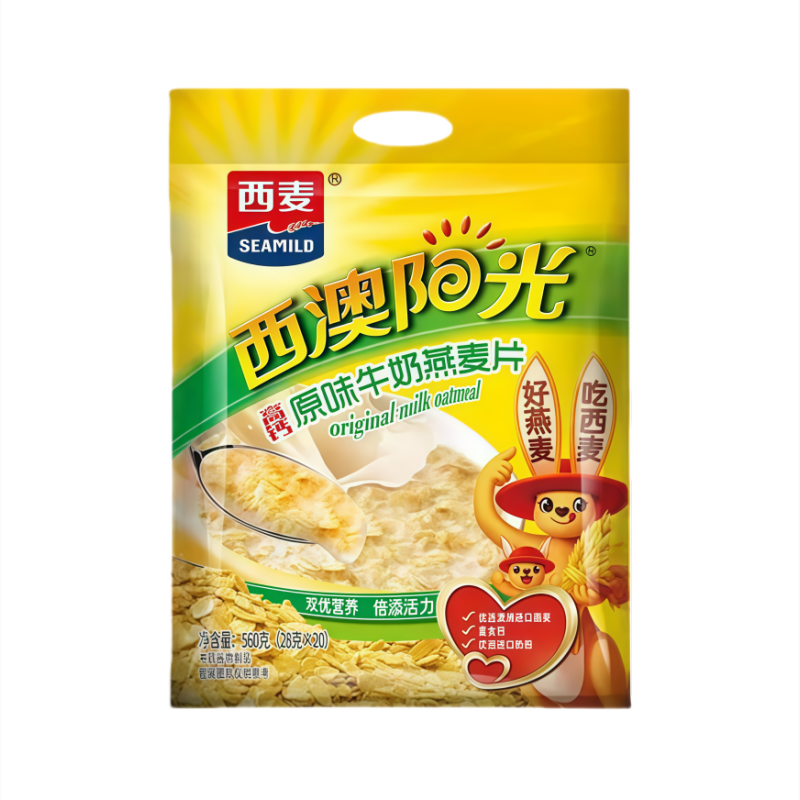 西麦西澳阳光燕麦片560g