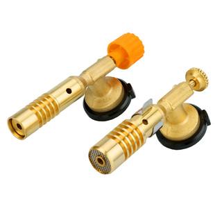 卡式气喷火枪全铜耐用便携式喷枪头烧猪毛家用高温焊枪铁铝不锈钢