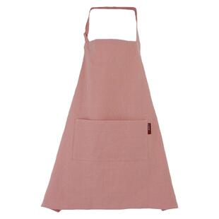 韩版儿童成人纯棉麻围裙厨师帽蓝色条纹袖套男女幼儿园表演服帽子