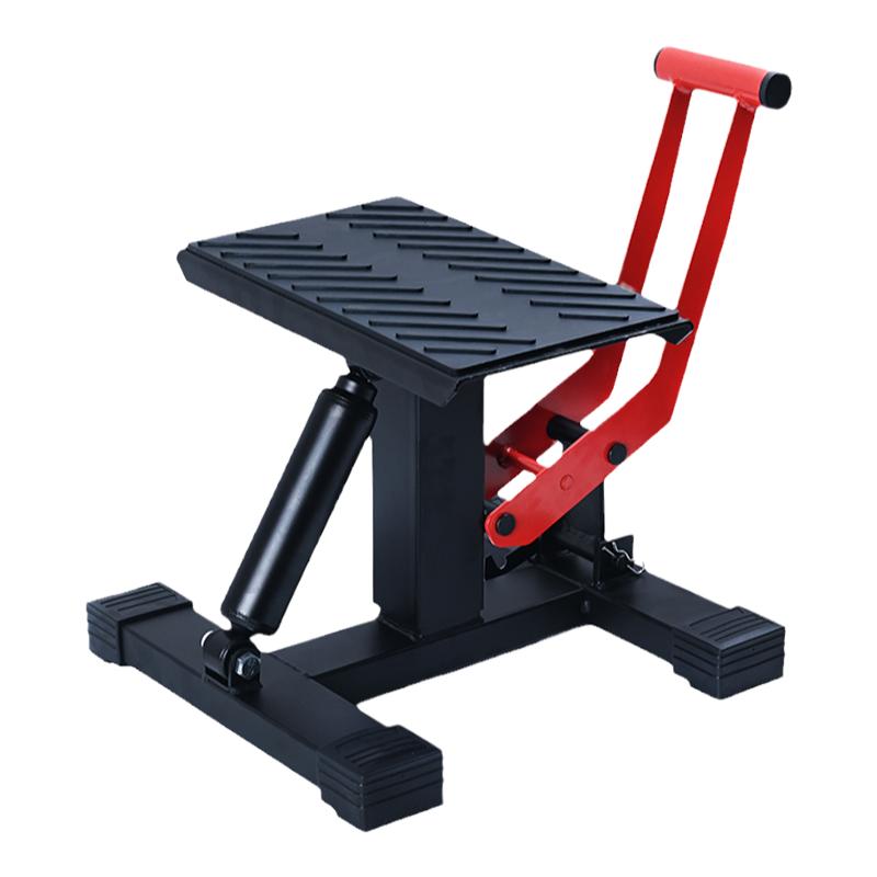 越野摩托车起车架液压维修理凳驻停车支架保养升降台换轮胎千斤顶