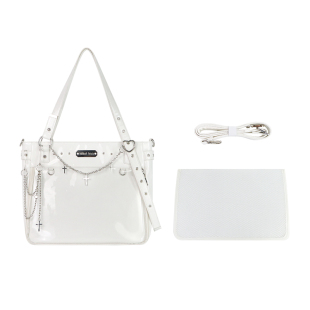 【心动锁链】soda薄荷茶原创痛包日常辣妹风女单肩亚文化哥特y2k