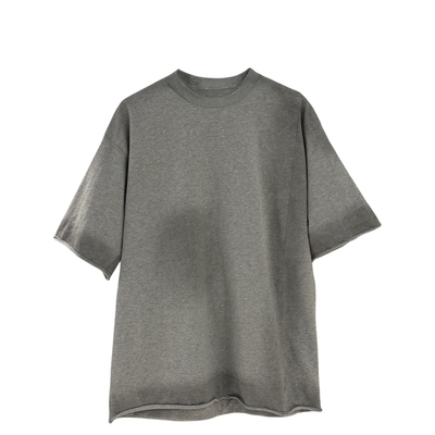 潮牌26春夏短袖T恤男ins美式复古做旧结构宽松青年帅气简约半袖T