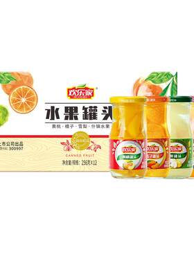 欢乐家多味多汁罐头256g*12瓶