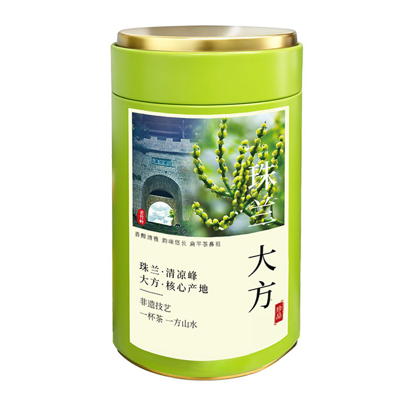 徽小生珠兰大方2026新茶安徽歙县顶谷老竹大方珠兰花茶兰香绿茶叶