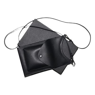 手机挂包单肩包水染头层牛皮