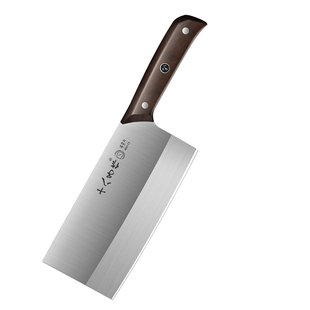 十八子作菜刀家用切肉刀不锈钢锋利斩骨刀斩切两用刀具厨师专用