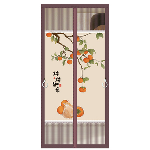 门帘防蚊磁吸全磁条金刚网免打孔防蚊门帘夏季防蝇家用隔断自吸