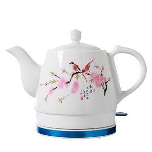 景德镇瓷器烧水壶自动断电陶瓷电热水壶家用防干烧小号泡茶开水壶