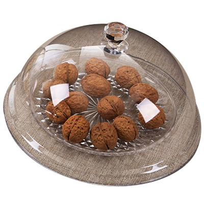 烤盘长方形食品蛋糕面包透明盖子