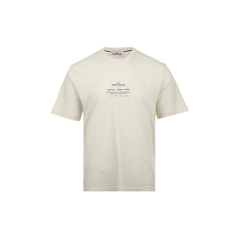【自营】STONE ISLAND男士SS26标识LOGO图案印花宽松短袖T恤男款