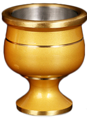 圆通佛具纯铜酒杯茶杯家用供神