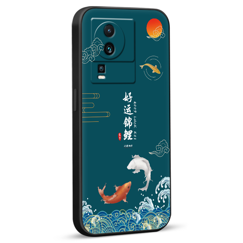 秋昊适用于vivoiqooneo7se新款手机外壳v2238a中国风iqooneo7(v2231a)网红推荐高级感vivo防摔耐脏 软硅胶手