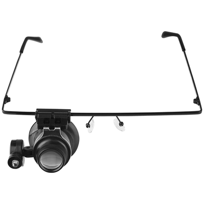 20倍头戴眼镜式带灯可调放大镜