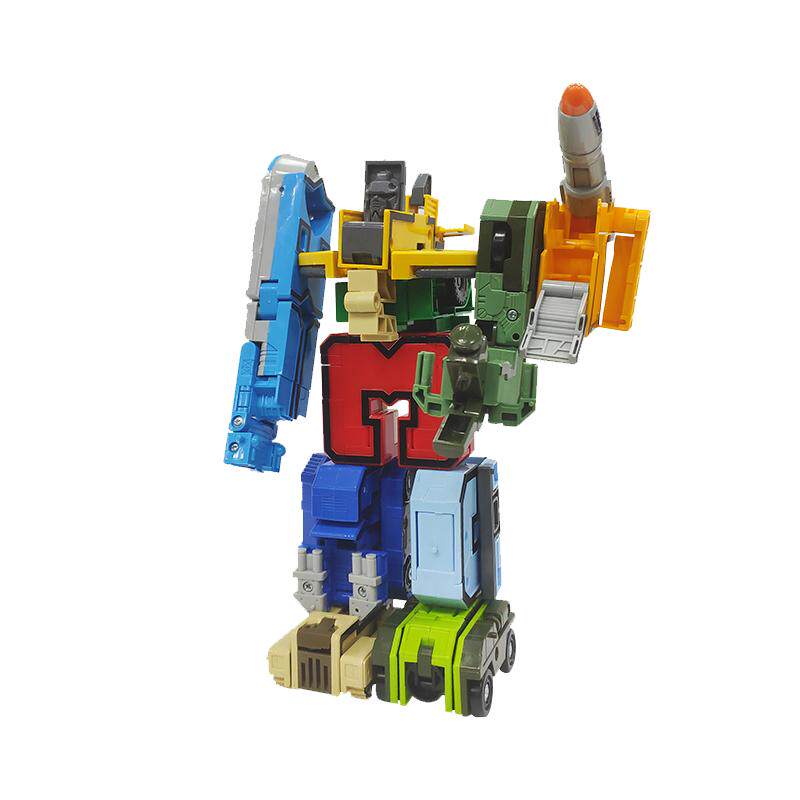 康百雀数字变形机器人启蒙积木