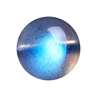 灰月光石拉长石散珠手工diy饰品配件材料半成品蓝光珠子手串配珠