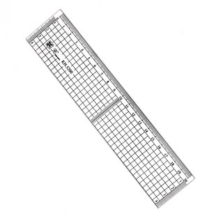 有机方格槽尺 动漫尺动漫直尺20cm30cm50cm动漫格子尺 绘图网格尺