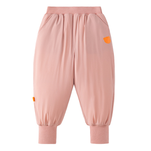 贝肽斯儿童羽绒裤男女童外穿2025秋冬款保暖白鸭绒大童工装外穿裤