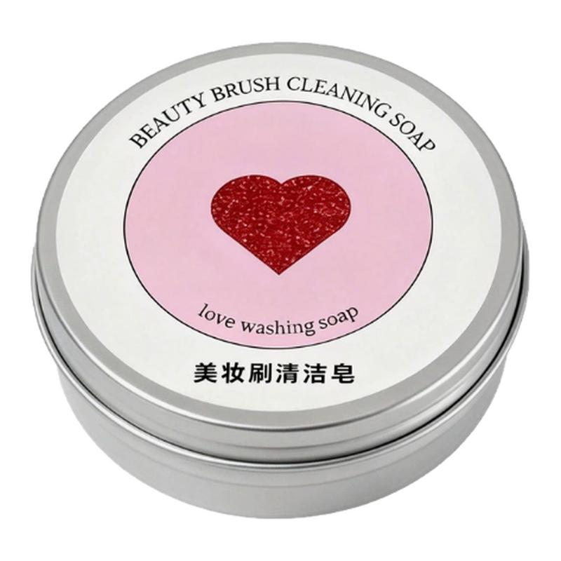 化妆刷洗刷皂粉扑美妆蛋清洁皂便携美妆工具清洁好物