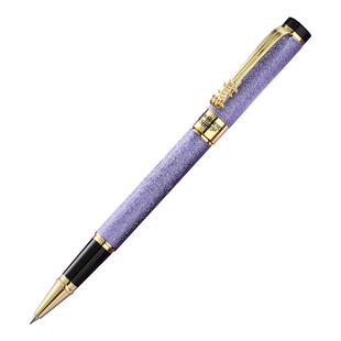 英雄签字笔商务办公女士高档金属中性笔礼品高颜值办公签名签单高端宝珠笔黑碳素水笔圆珠笔会议定制刻字logo