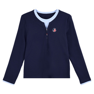 假两件长袖T恤女2026新款春季今年流行的小众显瘦打底衫正肩上衣