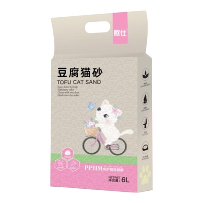 买一送绿茶原味豆腐猫砂低尘除臭
