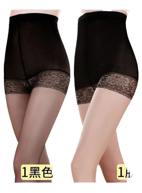 防狼袜菠萝袜网红爆款带安全裤丝袜女防勾丝夏季薄款防走光连裤袜