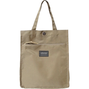 帆布包手提包手提袋男款大容量男士休闲简约商务托特文件包单肩包