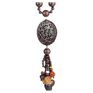 2025新款汽车挂件车内载后视镜装饰用品高档出入平安吊坠摆件男士