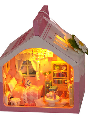 巧之匠diy小屋牛奶盒子玩具模型