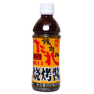 烧肉汁 日本桃屋烧烤酱 日式烧肉汁烤肉汁酱油味烤肉酱甜口350ml
