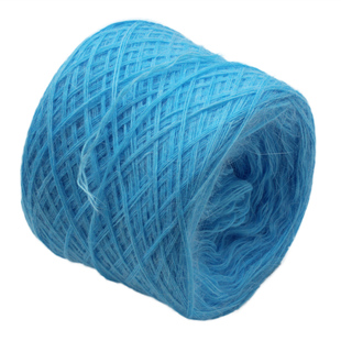 长毛毛线兔毛线手工棒针编织围巾帽子披肩钩针编中细兔绒毛线团软