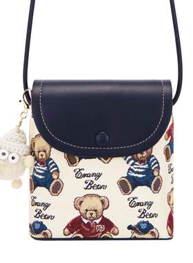 小熊依恋时尚新款单肩斜挎包包包