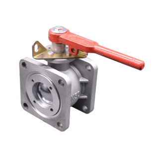 铝合金球阀槽车球阀油罐车洒水车吸污车球阀直通方形球阀水阀配件