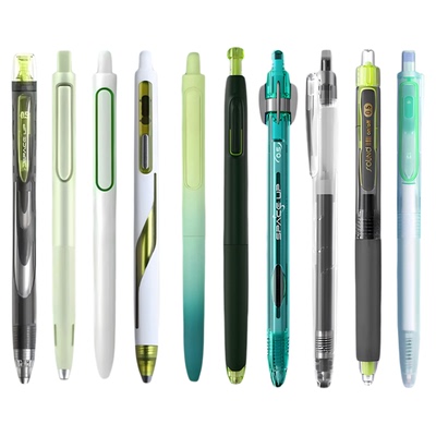 点石制笔巡航玩转银河静音中性笔