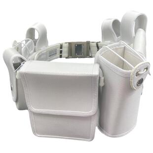 白色安保武装八件套执勤巡逻尼龙八大件包战术多功能装备交通腰带