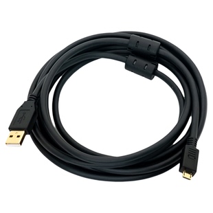 MicroUSB数据线双磁环抗干扰带屏蔽高柔安卓口适用于威纶通触摸屏下载线维伦TK6071iP/MT6103i编程通讯数据线