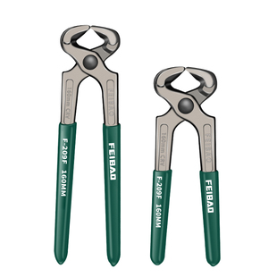 飞豹胡桃钳拔钉钳木工拔线钳6寸8寸拔皮起钉扎线钳修马蹄补鞋钳子