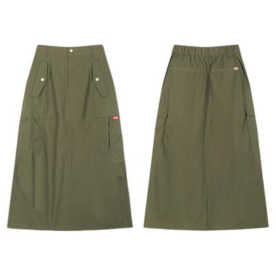 CHUMS洽洽鸟户外工装半身裙夏季