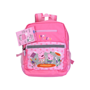 日本KOKUYO国誉小猪佩奇PEPPAPIG联名系列快乐如此简单学生用橡皮直尺笔袋笔记本书包胶水图画本