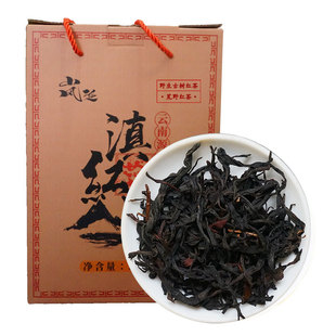 茶叶2025新茶滇红茶云南凤庆野生古树红茶浓香型花果香日晒红茶